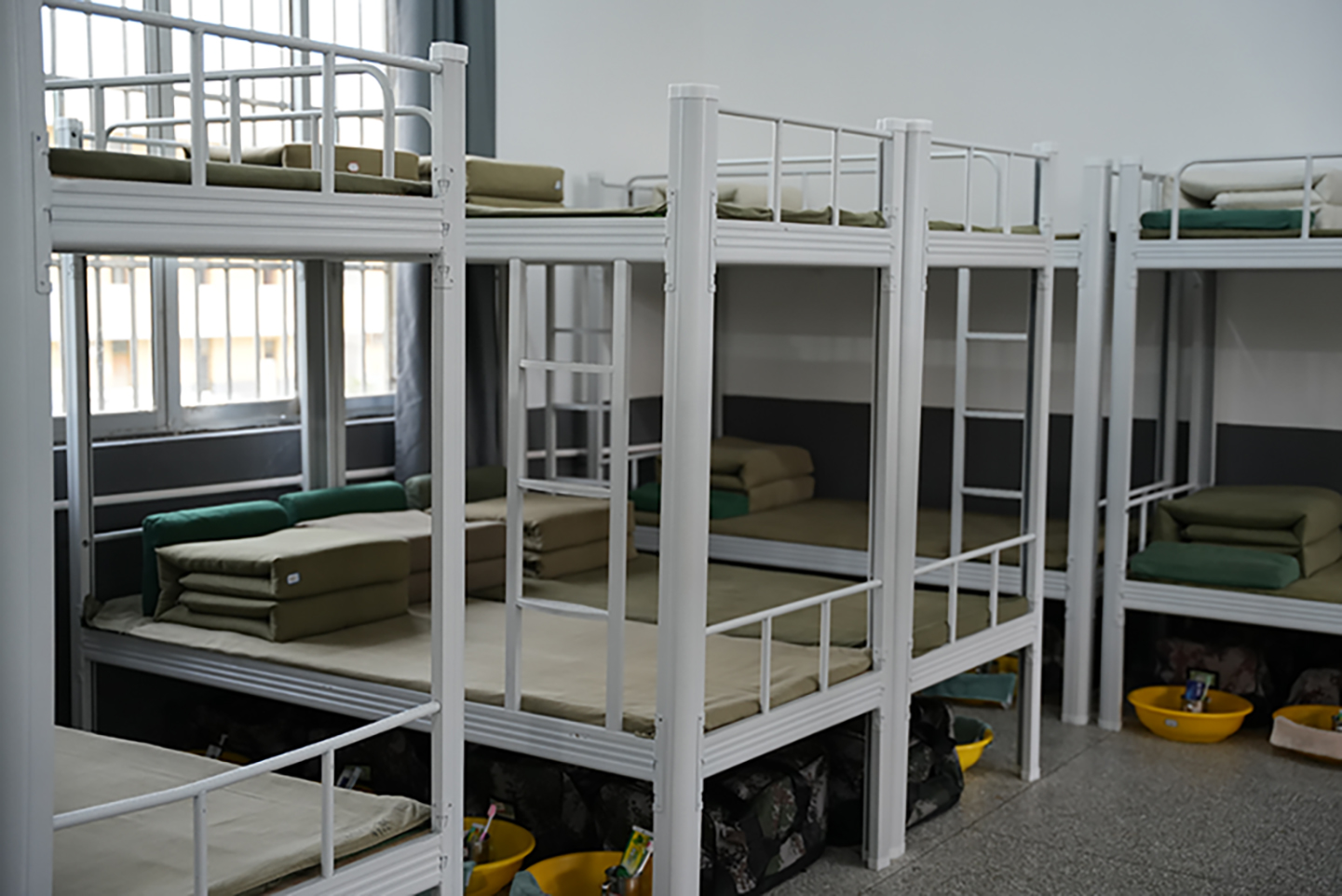 宿迁校区方队训练